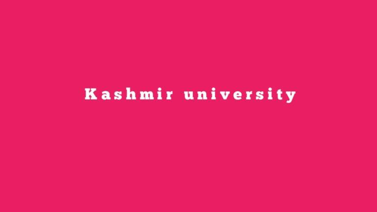 Kashmir University Important Notice For 6th Semester Batch 2019 & Backlog Batches 2016 - 18 Check Here